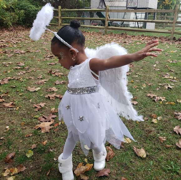 Other - Toddler angel wings and halo